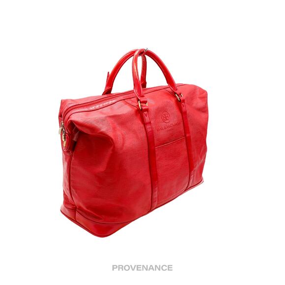 🔴 Balenciaga X Dunlop Clamshell Travel Bag - Wings Red - Picture 4 of 9
